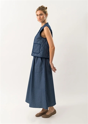 Akane maxi skirt Dark Blue Lollys Laundry 